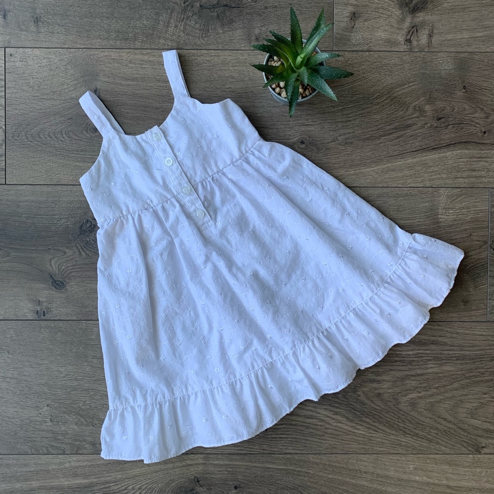 NWOT Toddler Girls Eyelet Summer Dress (2T)